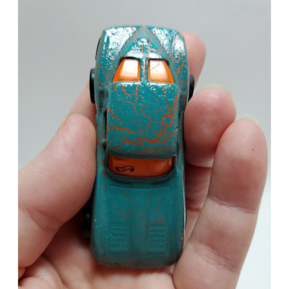 Vintage Hot Wheels Mattel Stingray Corvette Crackle Paint Diecast Toy Car 1979 - Picture 6 of 8